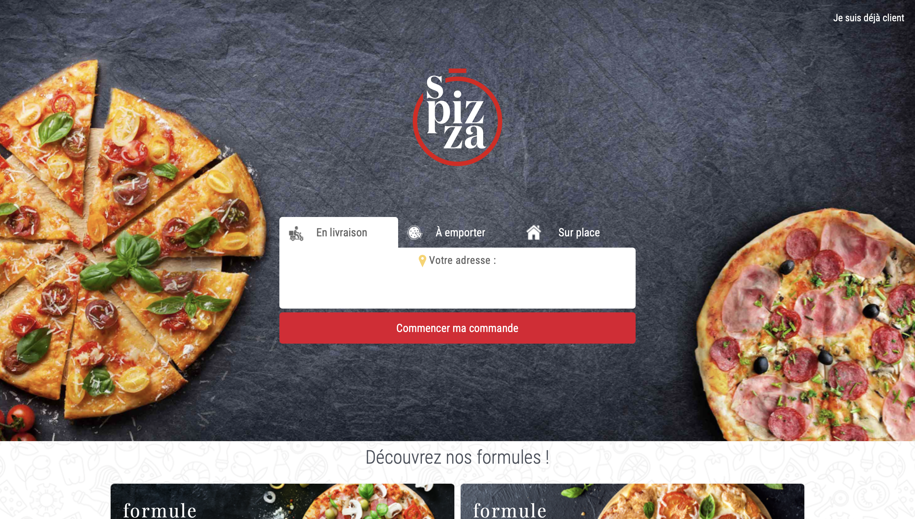 Fransa Spizza - Pizza Sipariş Sistemi